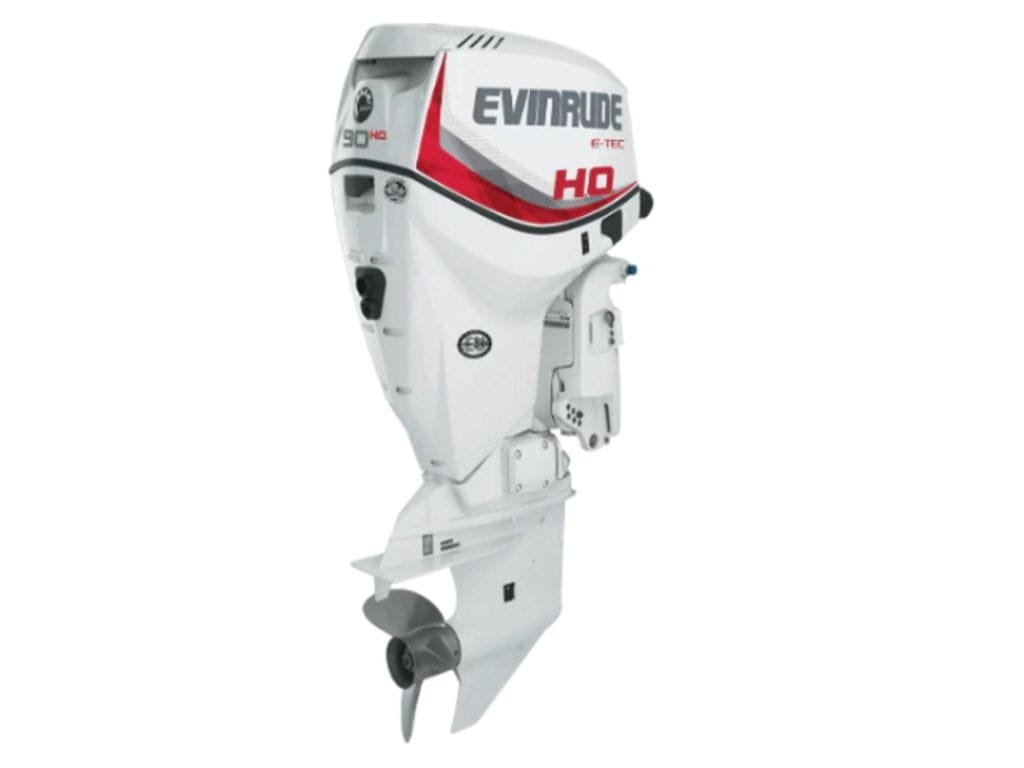 Evinrude E90HSL E-TEC Outboard Motor 1 Evinrude E90HSL E-TEC Outboard Motor