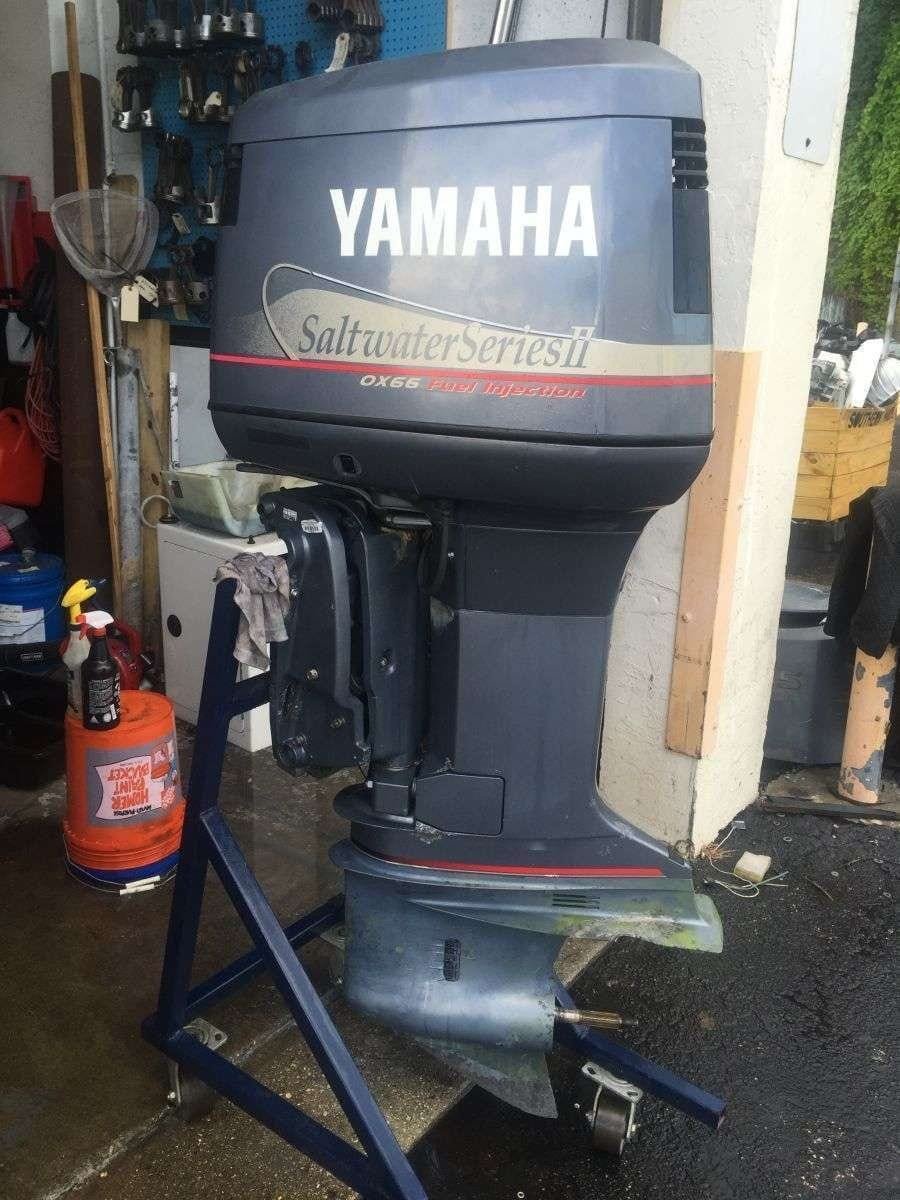 2001 Yamaha V225 HP Saltwater Series II OX66 Fuel Injection 3.1L V6 2 Stroke 30" Outboard Motor 1 2001 Yamaha V225 HP Saltwater Series II OX66 Fuel Injection 3.1L V6 2 Stroke 30" Outboard Motor