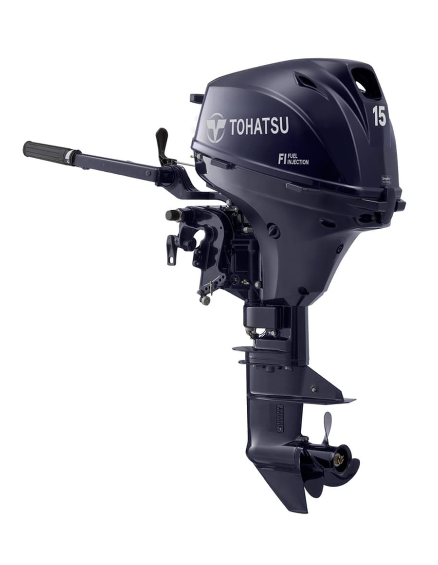 Tohatsu 15HP MFS15EEFL Outboard Motor 1 Tohatsu 15HP MFS15EEFL Outboard Motor