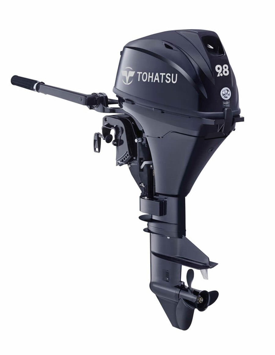 Tohatsu 9.8HP MFS9.8BEFS Outboard Motor 1 Tohatsu 9.8HP MFS9.8BEFS Outboard Motor